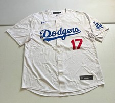 Men's Los Angeles Dodgers Shohei Ohtani Nike White Home Stadium Jersey -L