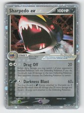 Sharpedo ex 104/107 Holo Deoxys LP on eBay