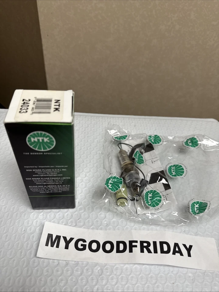 Sensor de oxigênio-OE tipo esquerda/direita NGK 24033 pacote lacrado feito no Japão - Imagem 4 de 4