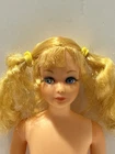 Vintage Mattel Barbie Sausage Curl Bend Leg Skipper Blonde Play Doll