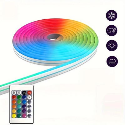 Remote Control LED Neon Light USB Flexible Waterproof Neon Light Strip
