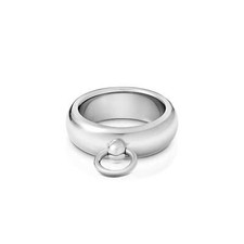 Massiver Edelstahl Ring der O Fingerring  O-R...