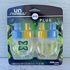 Unstopables Paradise Scented Febreze Plug-In Oil Refill 2 Ct