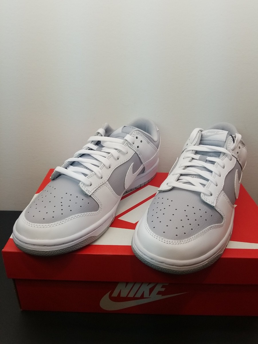 Size 9 - Nike Dunk Low White Netural Gray DJ6188-003 | eBay