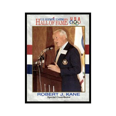 Robert J. Kane 1991 Impel US Olympic Hall Of Fame #75 Baseball Card NM