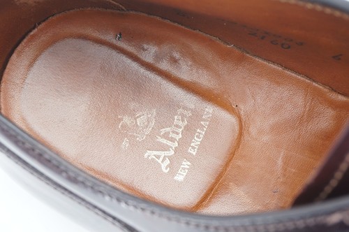 $872 | ALDEN 11.5 D DERBY PUNTERA BORGOÑA SHELL CORDOBÉS ABERDEEN 2160 - Imagen 5 de 15