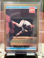 1992 Donruss Coca-Cola Nolan Ryan #7 California Angels