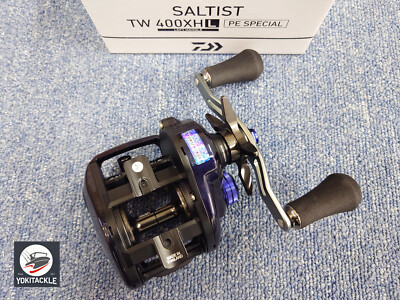 Daiwa 23 SALTIST SV TW 400XHL PE SPECIAL Baitcasting Reel Shipping