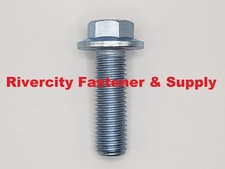M14-2.0x45 Flange Bolts 14mm x 45mm Steel Screws M14x2.0x45 Screw / Bolt Zinc