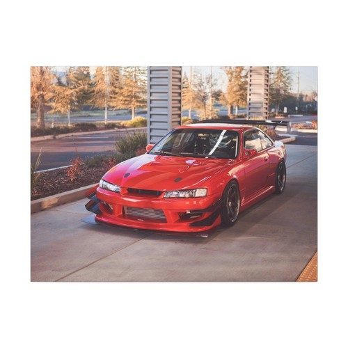 Nissan 240sx S14 Kouki High Resolution Museum Quality Horizontal Canvas Print #0 - Picture 3 of 10