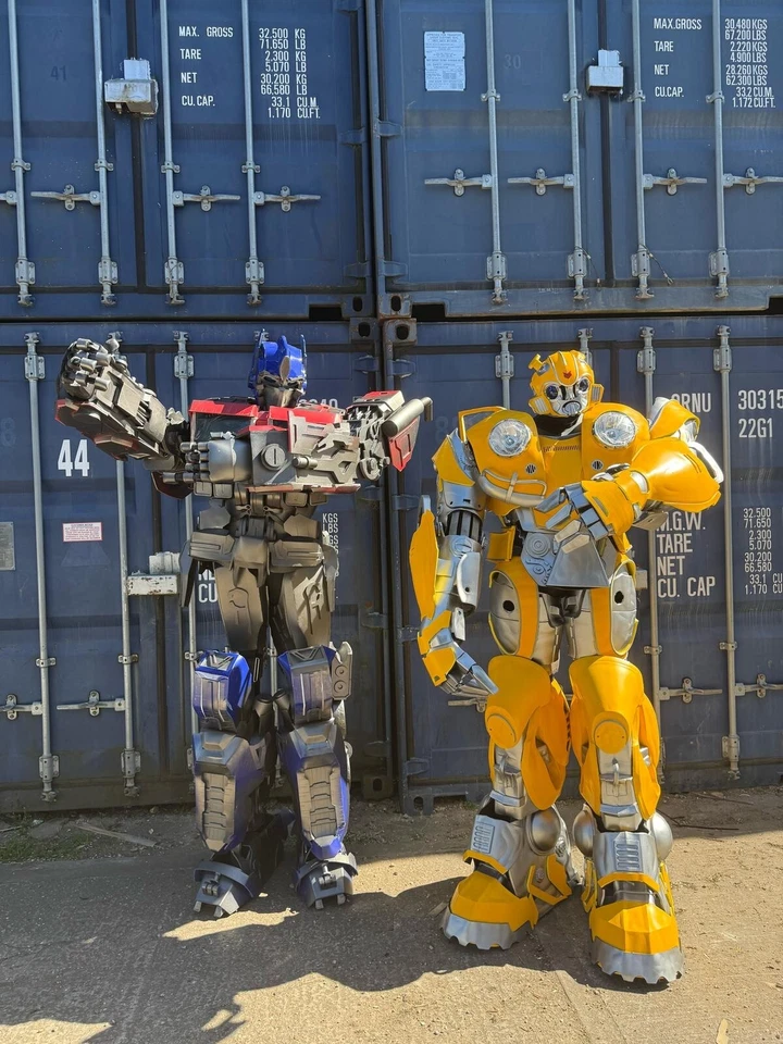 Transformers Optimus Prime & Bumblebee cosplay costume adult IN STOCK NOW - Image 2 of 4