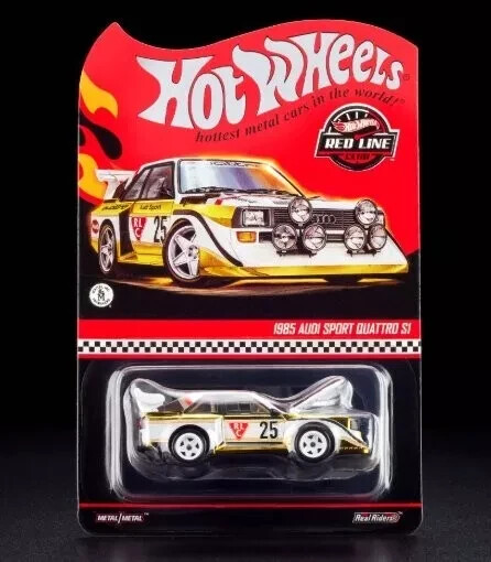 ミニカー Hotwheels RLC 1985 Audi Sport Quattro S1 Hot Wheels Collectors RLC Member's Exclusive 1985 Audi Sport