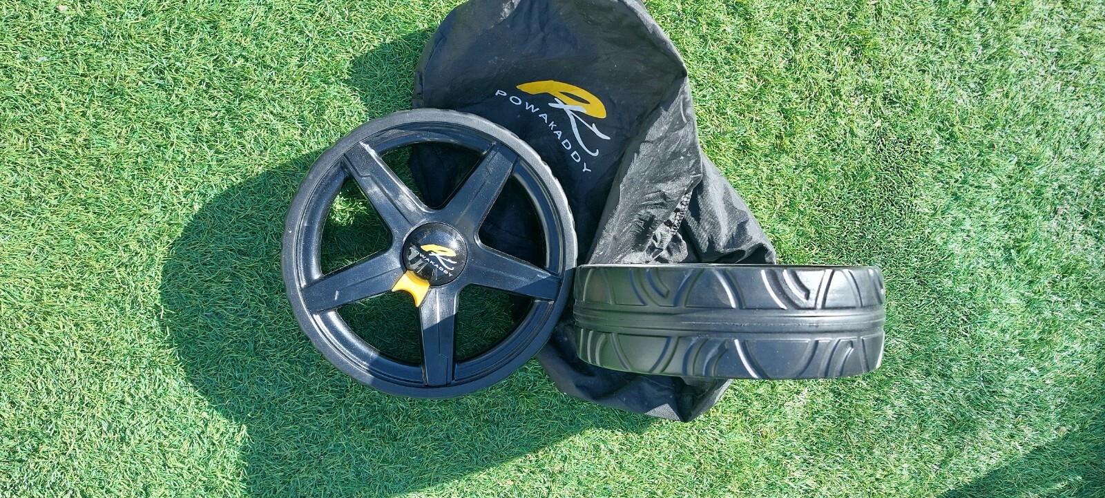 Genuine Powakaddy Wheels (Pair, Unused) With Covers eBay