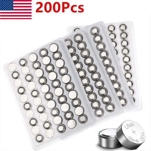 200Pcs Cell Watch Battery Batteries SR626SW AG4 377 LR626 Alkaline Button US - Picture 2 of 9