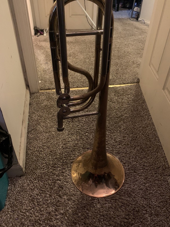 Mack Brass TB831L Double Trigger Bass Trombone eBay