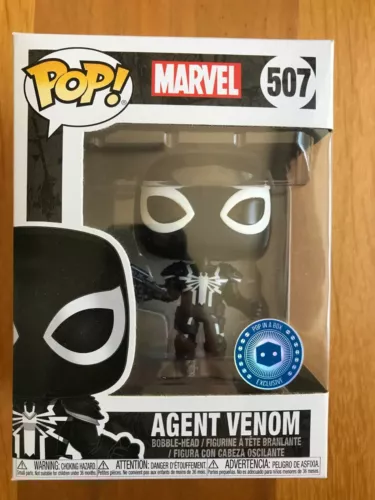 Funko Pop Marvel Agent Venom #507 COMO NUEVO (EXCLUSIVO POP EN CAJA) *BÓVEDA* 