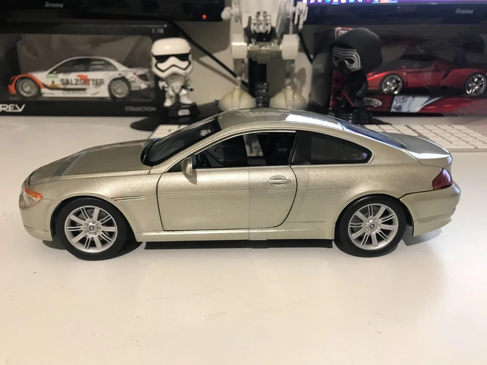 BMW 646Ci Hot Wheels 1:18 Diecast Model Car - En caja, raro Foto 2 de 4