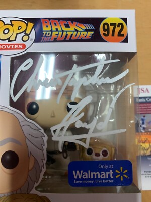 Funko Pop Autographed Christopher Lloyd Back to the Future