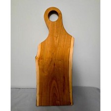 Handmade Cherry Wood Raw Edge Charcuterie Board