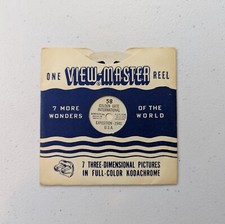 Vintage Sawyer's Gaf View Master Reel 58 Golden Gate International 1940