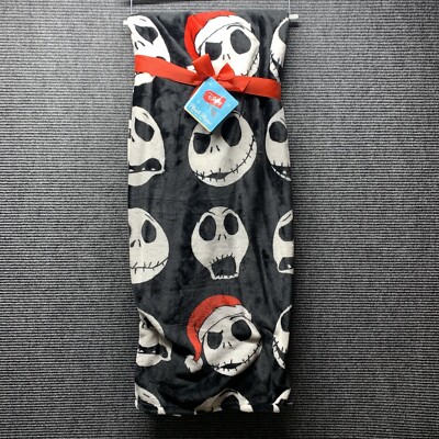 Disney - Jack Skellington Plush Throw Blanket 50 x70  Nightmare Before Christmas