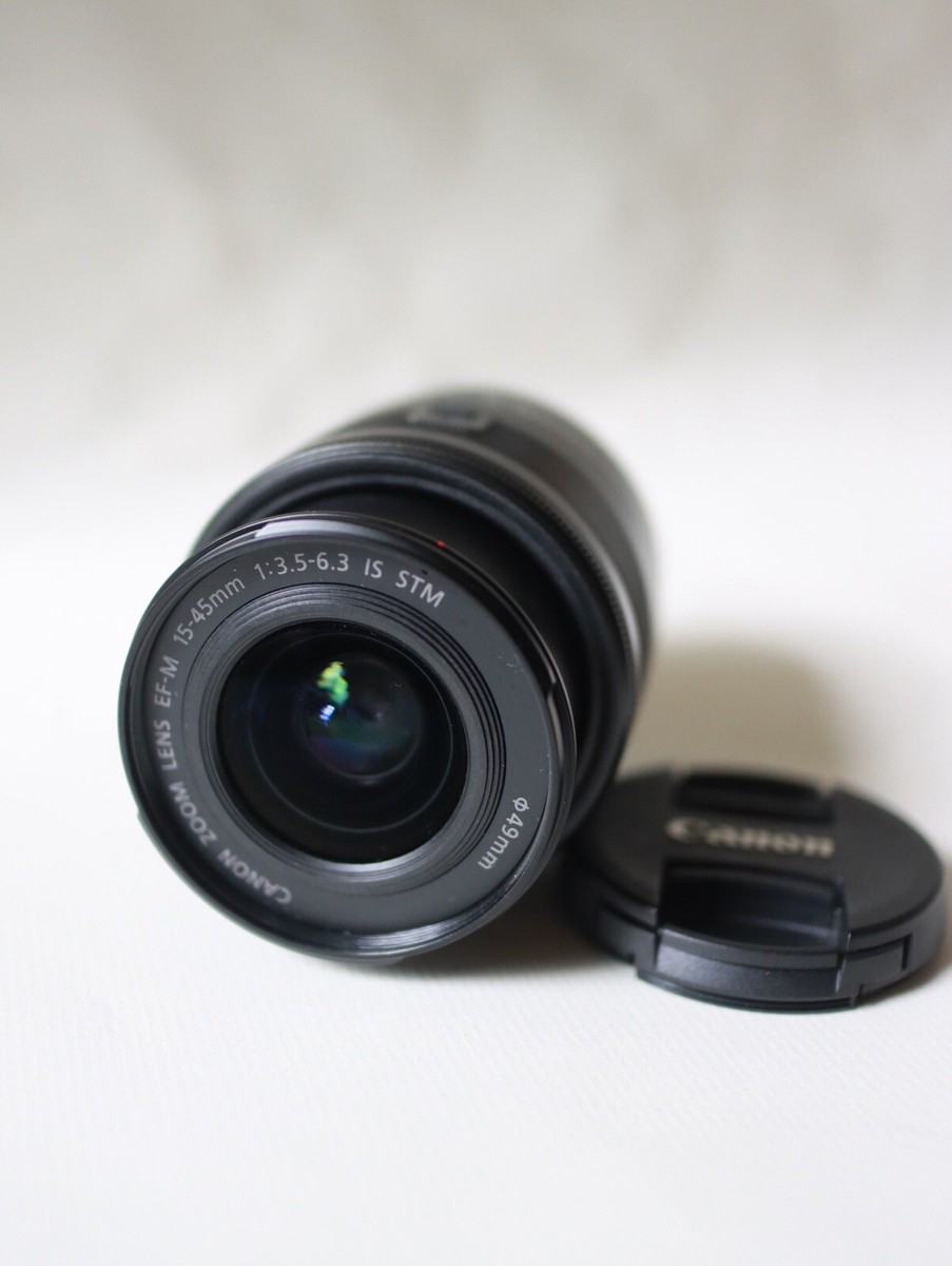 Canon EF-M 15-45mm f/3.5-6.3 IS STM Lens Graphite | eBay