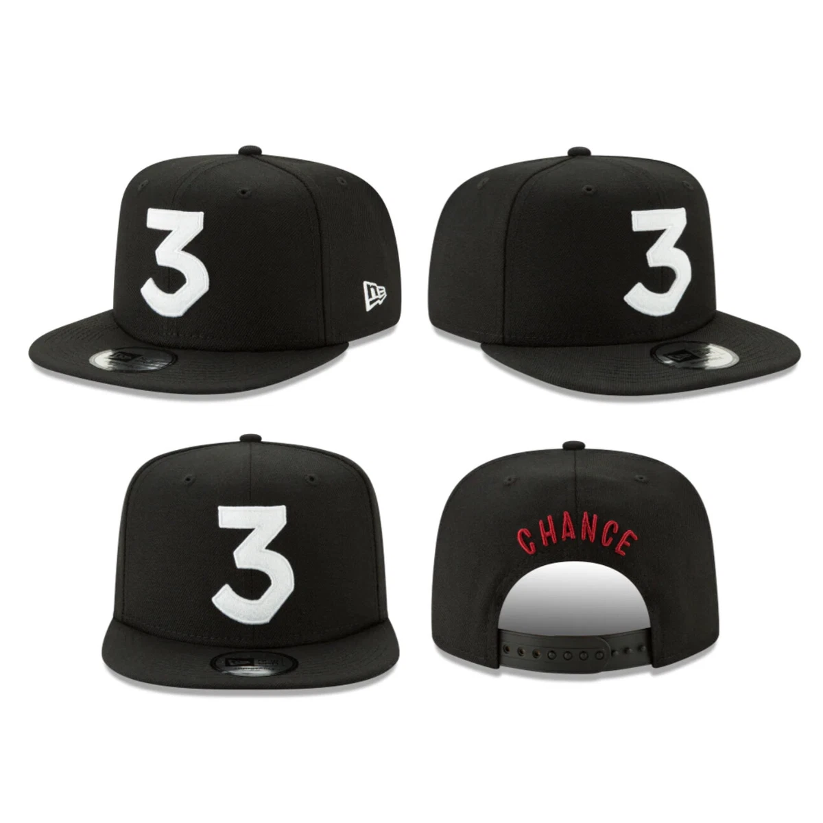 Chance The Rapper LIDS Exclusive 3 Hats