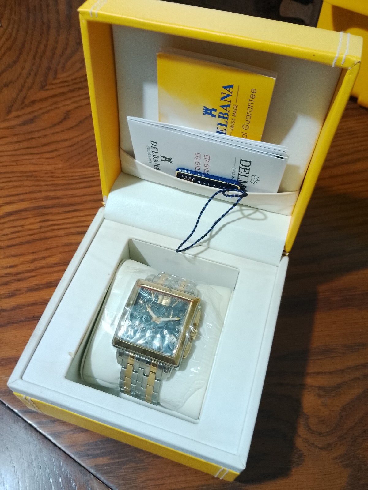 Delbana Rectangular Chronograph - image 3