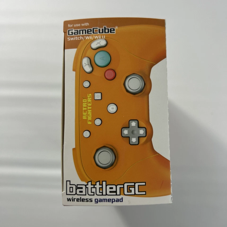Retro Fighters BattlerGC - Wireless GameCube Controller - Spice Orange - Image 4 of 4