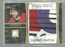 2014-15 ITG Draft Prospects Jumbo Patches #JP2 Anthony DeAngelo 1/1 (ref 6430)