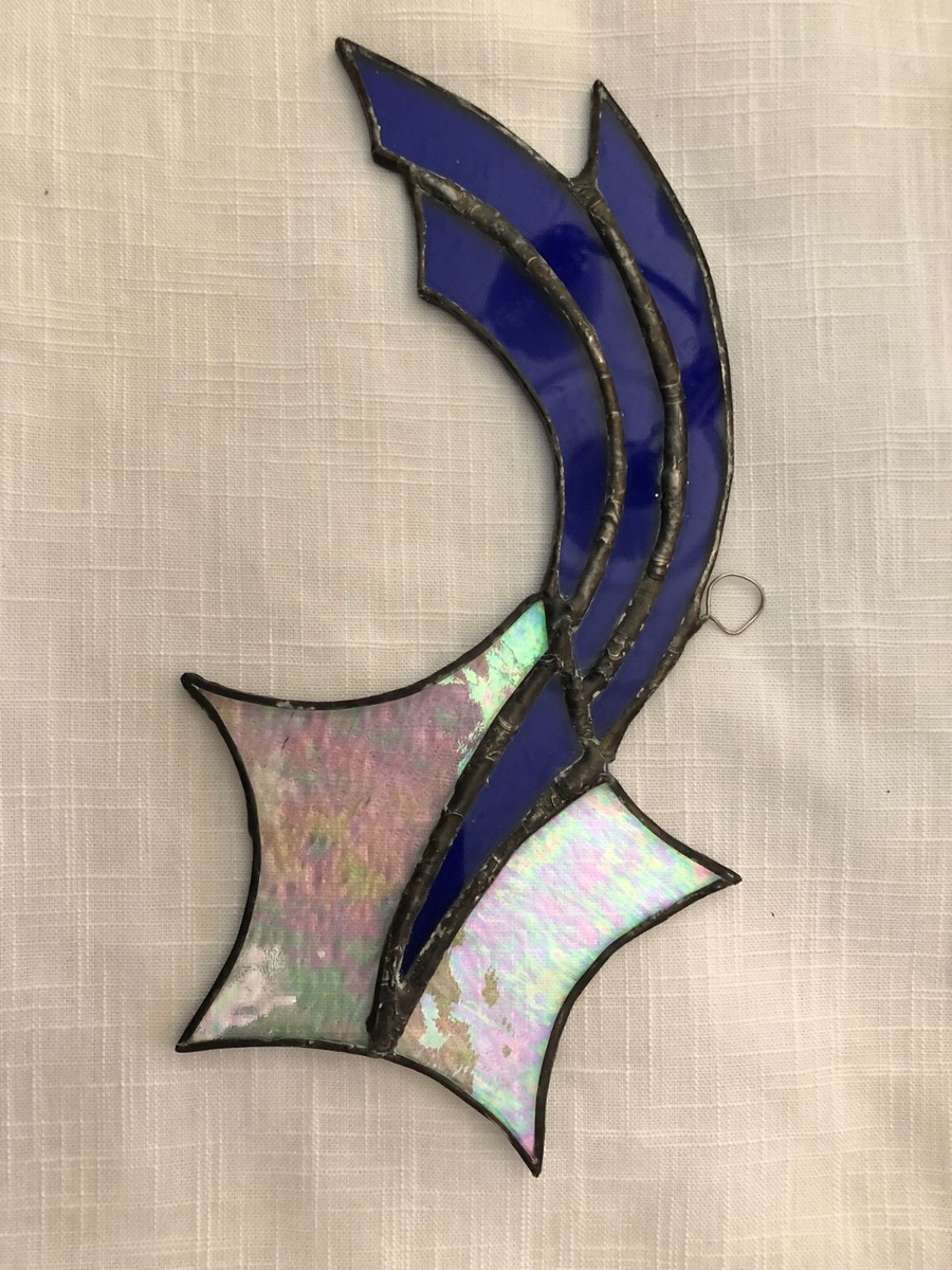 Stained Glass Shooting Star | eBay