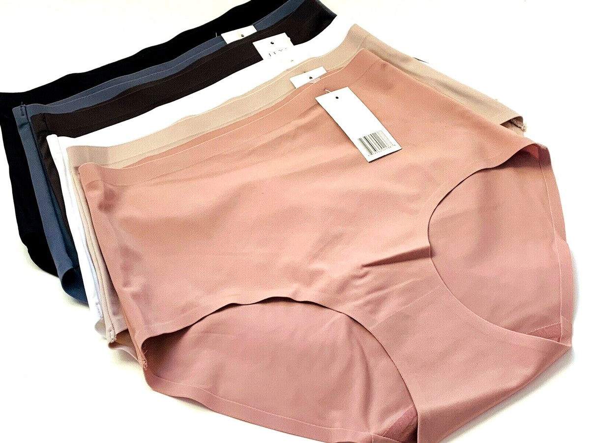 ILYS High Waisted Seamless Panties - No Show, Icy Cool - 3, 6, Or 12 Pack (Multi-Color) 9 thumbnail image