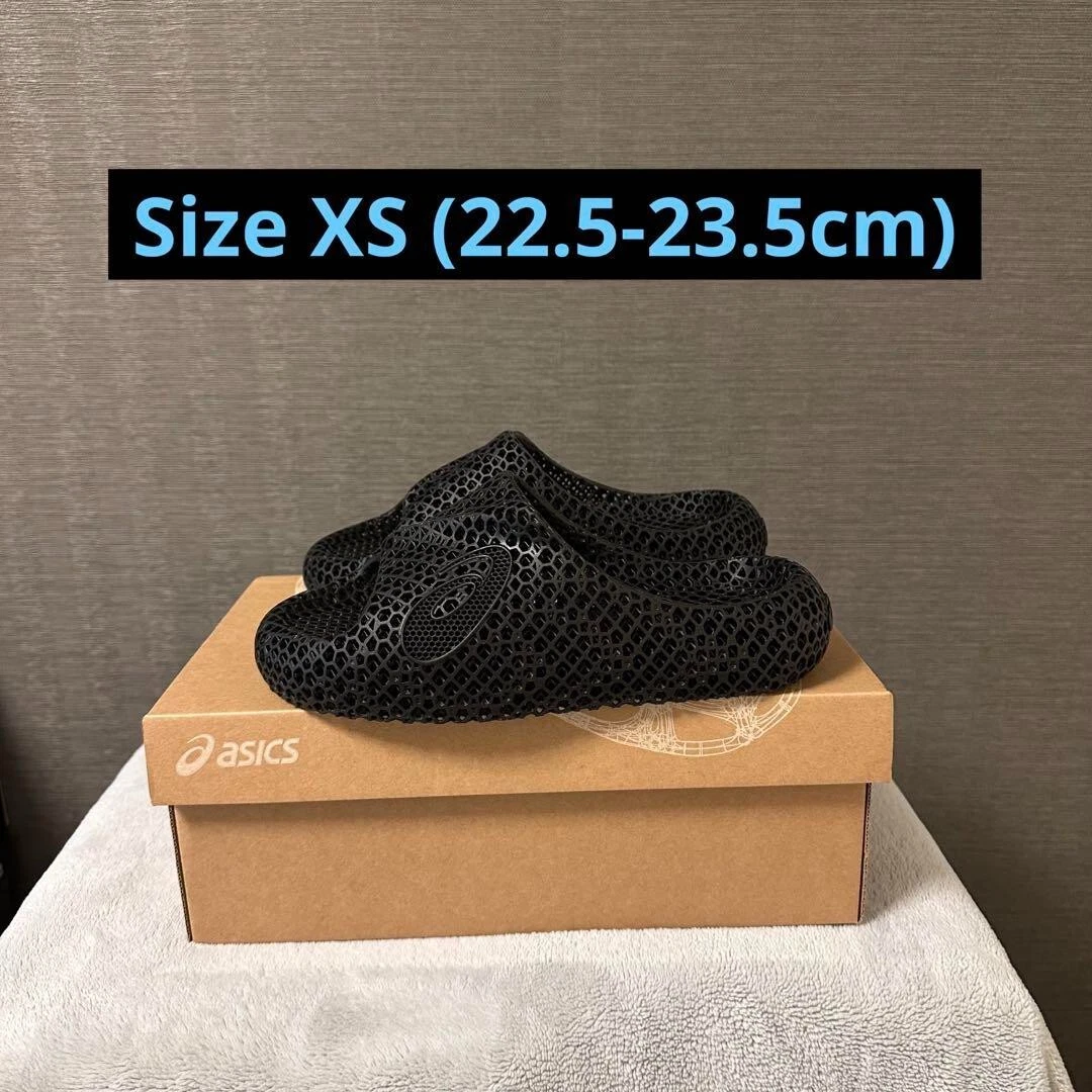 ASICS Actibreeze 3D Sandal Black Size XS JP 22.5-23.5cm US 3.5-5 Men