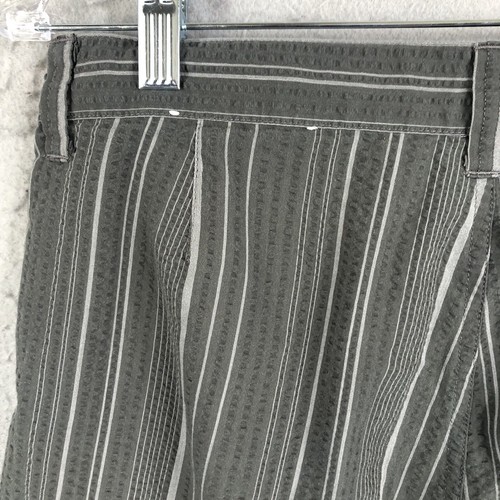 Short Patagonia homme 30 gris rayé seersucker coton bio décontracté preppy - Photo 13/18