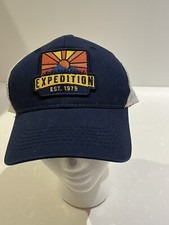 Expedition George Est 1979 Hat Blue Adult Used Mesh Snapback