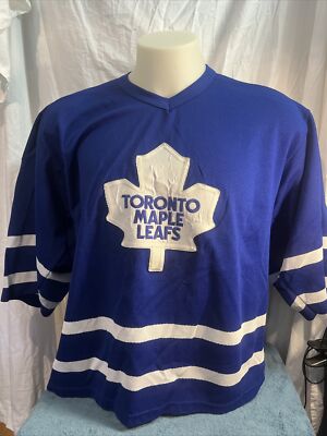 CCM Center Ice RARE Vintage Toronto Maple Leafs Jersey Vtg T1