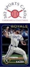 2024 Topps Update Matt Sauer Blue RC