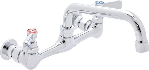 Brass Constructed Kitchen Faucet with 6" Swivel Spout - Energy Saving Design - Picture 3 of 9