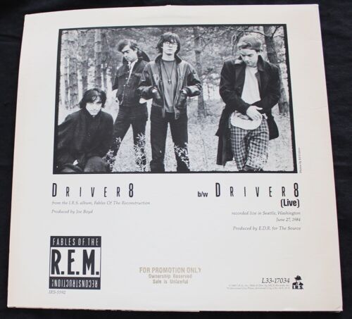 R.E.M.-Six 12-Inch Singles-DJ & UK-Driver 8-Rockville-Wendell Gee Plus 3-NM/VG++ - Picture 5 of 13