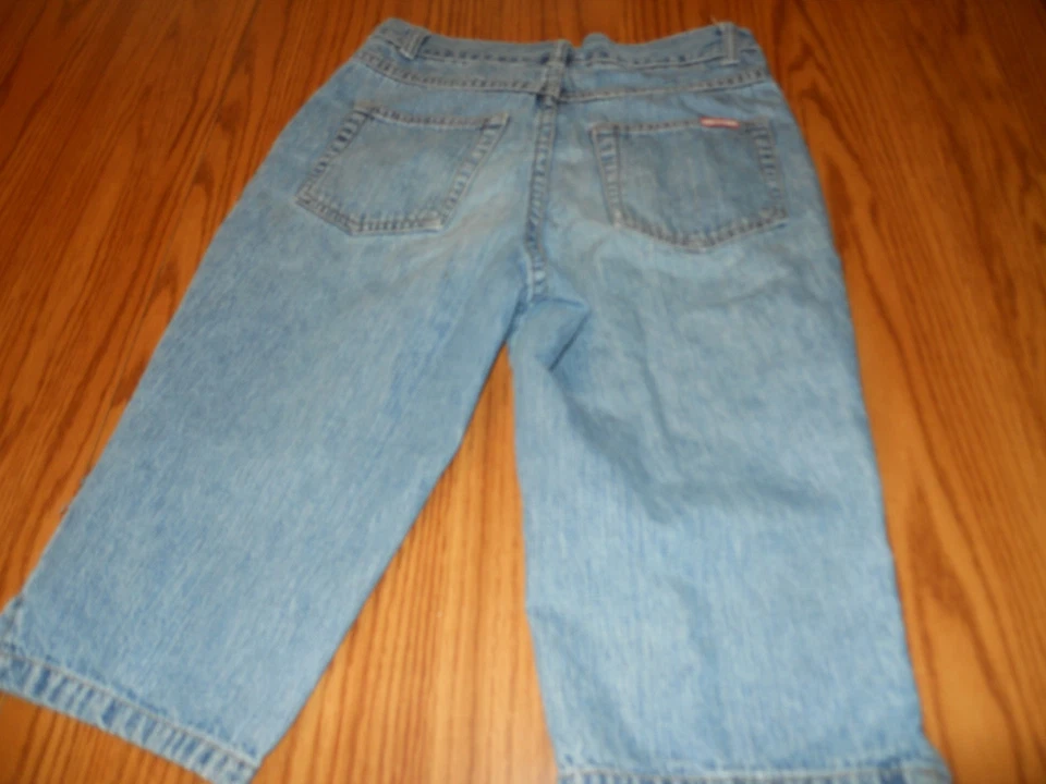 American Girl размер 12 укороченный Capri джинсовой ткани серый брюки джинсы девочек одежды одежды - Изображение 3 из 4