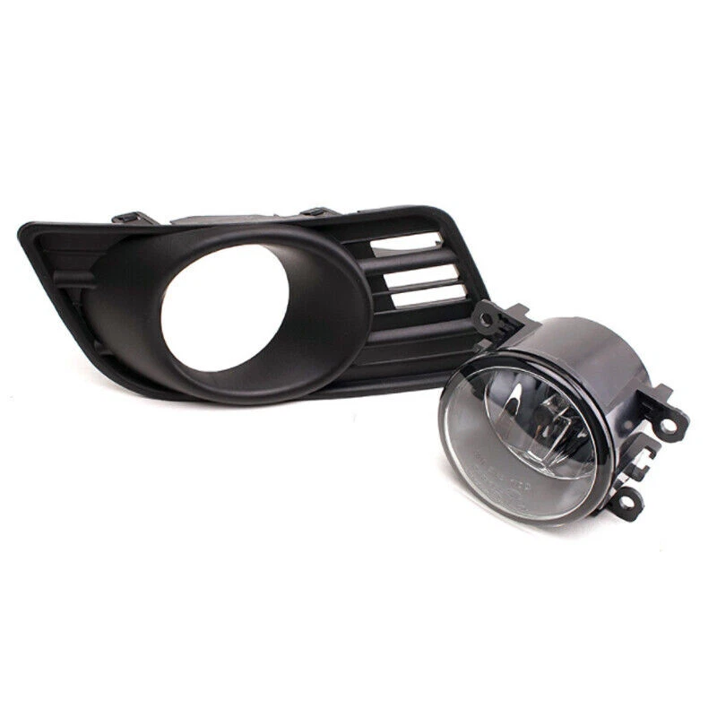 For Suzuki Swift 2007 2008 2009 2010 Set Front Fog Light + Fog lamp Bezel Cover Foto 2 de 4