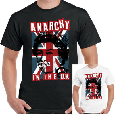 PLASTICS ANARCHY IN THE T.K. Tシャツ ANARCHY IN THE UK T-SHIRT Mens Punk Rock Union Jack Clash | eBay UK
