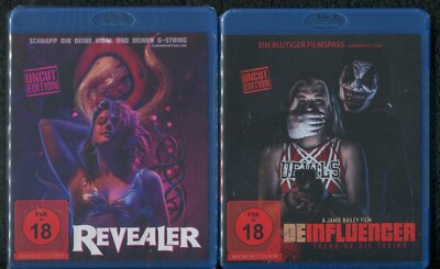 Deinfluencer + Revealer [Blu-ray] Horror/Slasher/Halloween (NEU) FSK 18 (UNCUT)