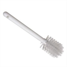 Carlisle Sparta Bottle Brush, Long, 12", White  1 Each