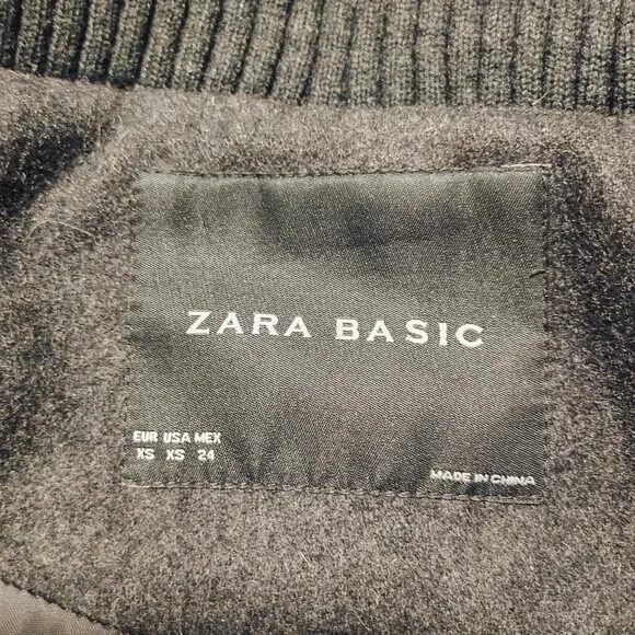 Zara Basic Wool women's winter, Fall, Spring jack… - image 10