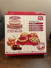 My Lil' Pie Maker Silicone Fast Easy Quiche Perfect Little Pies In Minutes