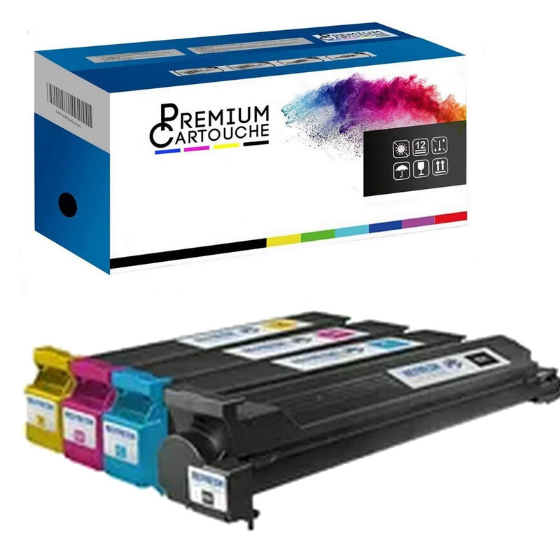 Cartouche TN-312 8938705 8938708 8938707 8938706 lot de 4 toners de rechange