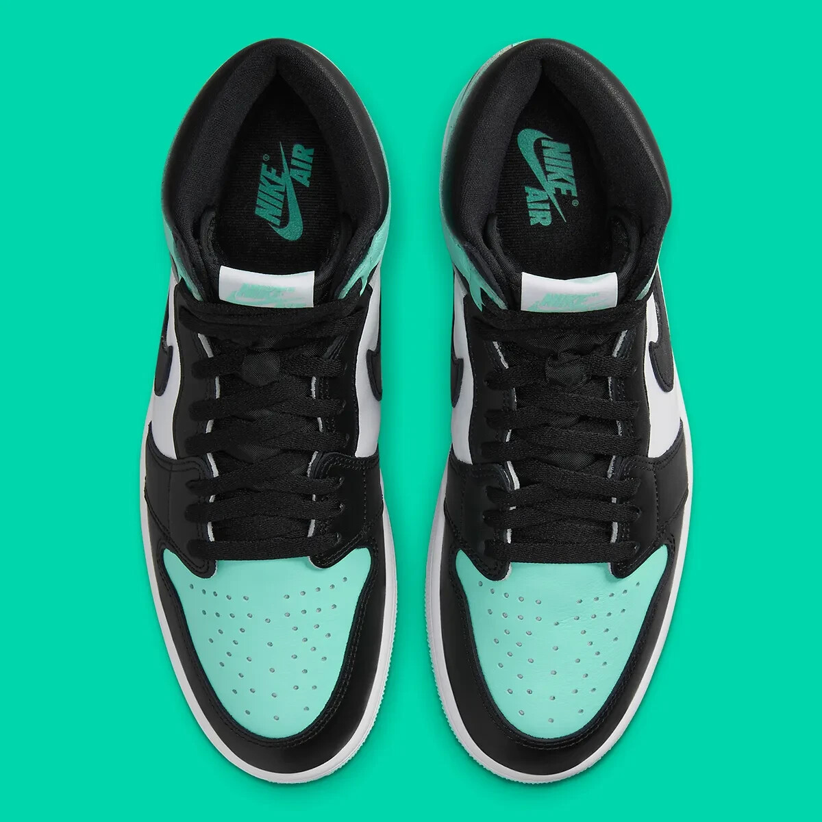 Nike Air Jordan 1 Retro High OG Shoes 'Green Glow' DZ5485