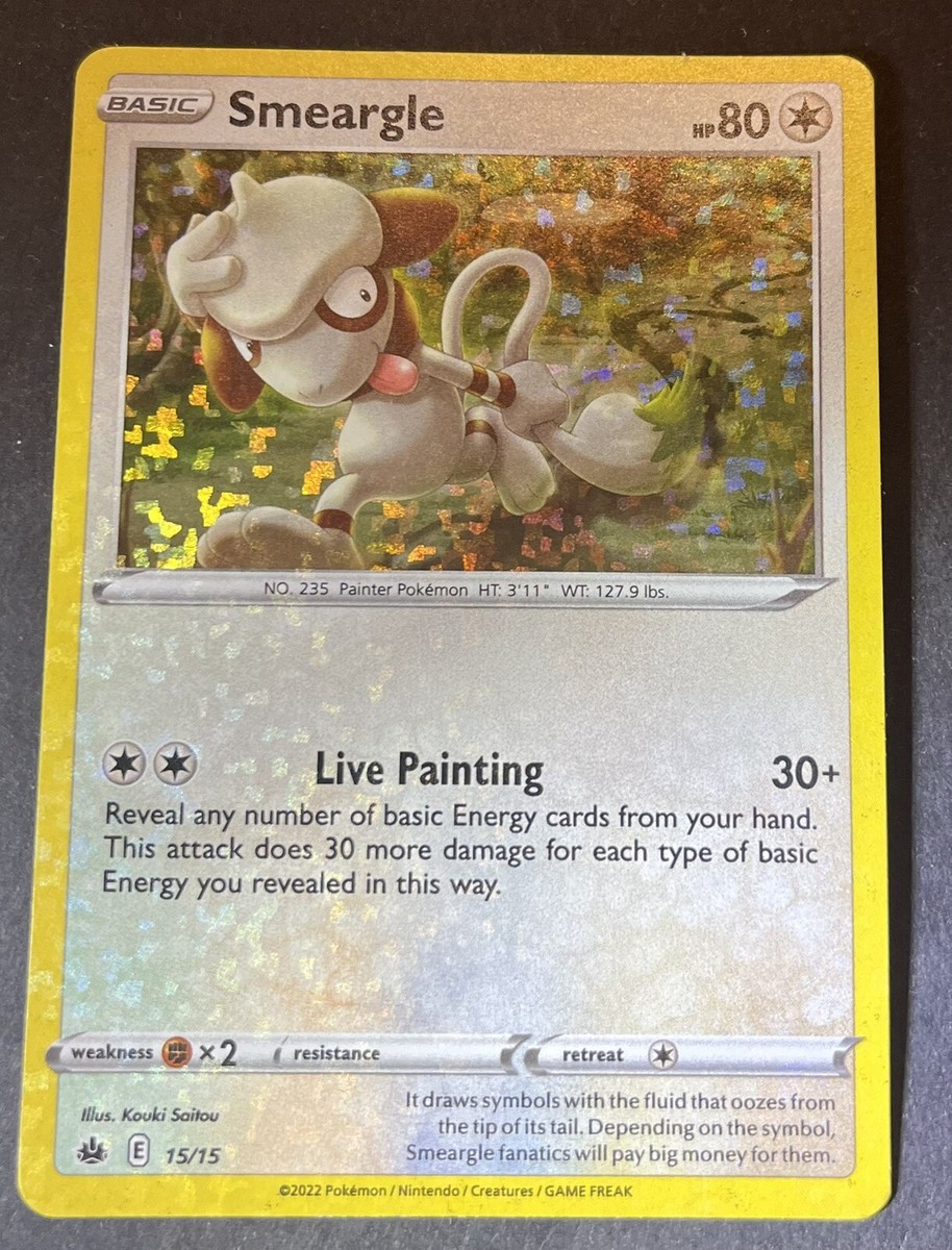 pokemon smeargle card Pokemon Smeargle Card Lot - 7 Cards