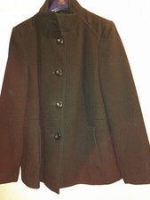 Smart Jet Black Coat Size 20 Bhs Worn Once